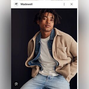 Madewell Sherpa Men’s Shirt Jacket